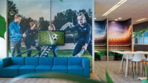 Voorbeeld schoolinterieur